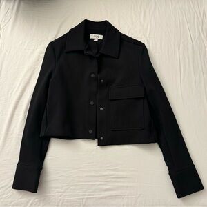 Cos cropped twill jacket nwot
